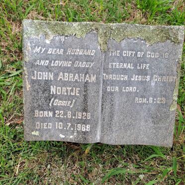 NORTJE John Abraham 1926-1968