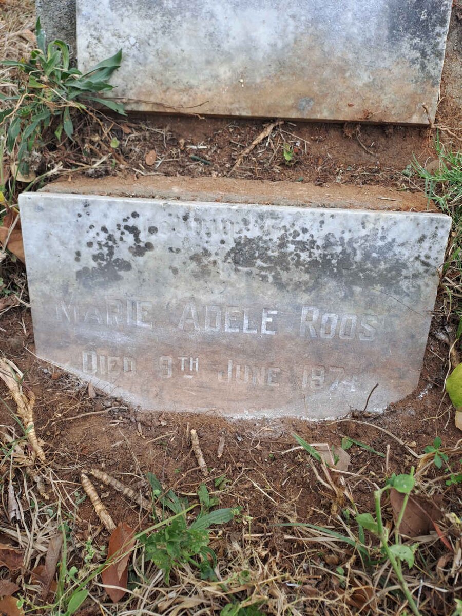 ROOS Marie Adele -1974