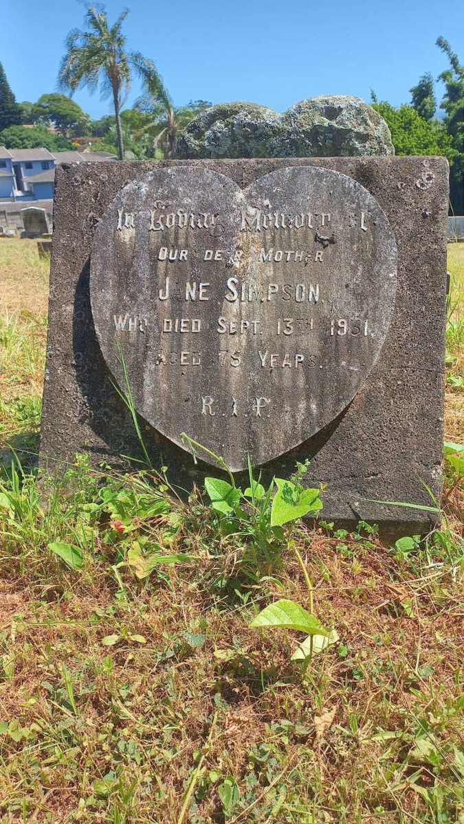 SIMPSON Jane -1931