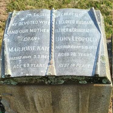 STREET John Leopold -1973 & Marjorie Kate -1960