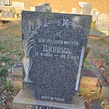 SMITH Rubena 1906-1984