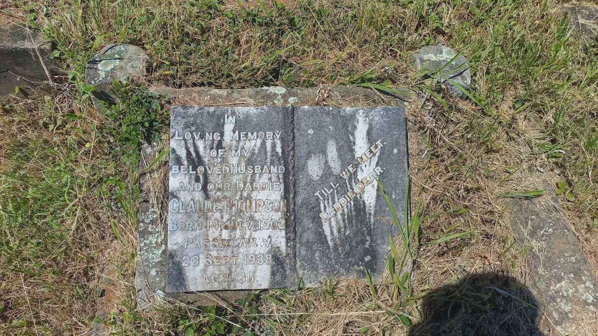 THOMPSON Claude 1902-1938