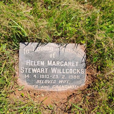 WILLCOCKS Helen Margaret Stewart 1910-1988