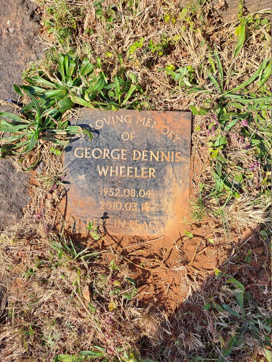 WHEELER George Dennis 1952-2010