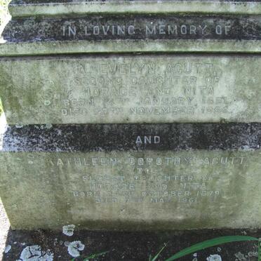 ACUTT Kathleen Dorothy 1879-1961 :: ACUTT A. Evelyn 1881-1956