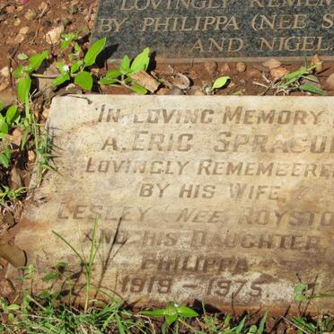 SPRAGUE A. Eric  1919-1975