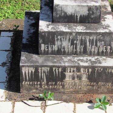 HAWKER Denis Lamley 1894-1910