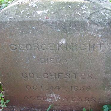 KNIGHT George -1859