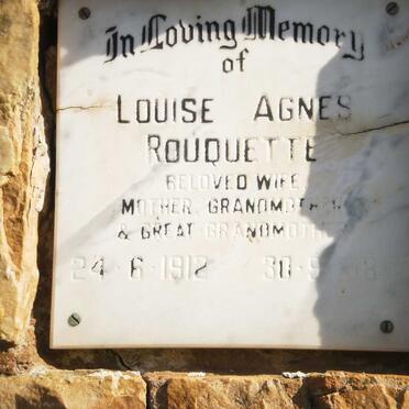 ROUQUETTE Louise Agnes 1912-198?