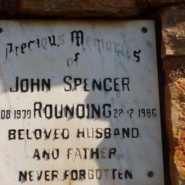 ROUNDING John Spencer 1930-1986