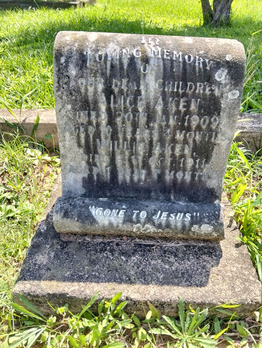 AKEN Willie -1911 :: AKEN Alice -1909