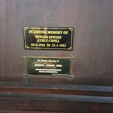 CAPELL Howard Edward 1920-1982 :: DYER Edward Phillips 