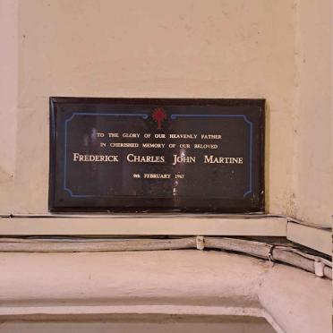 MARTINE Frederick Charles John -1967