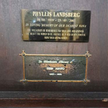 LANDSBERG Phyllis 1919-2007 :: MAYO Fred 1875-1956