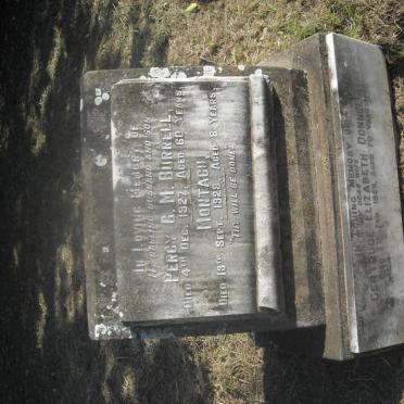 BURRELL Percy G.M. :: BURRELL Montagu -1928 :: DONNELLY Gertrude Elizabeth -1959