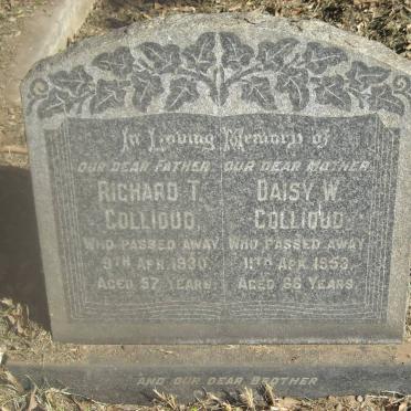 COLLIOUD Richard T. -1930 &amp; Daisy W. -1953