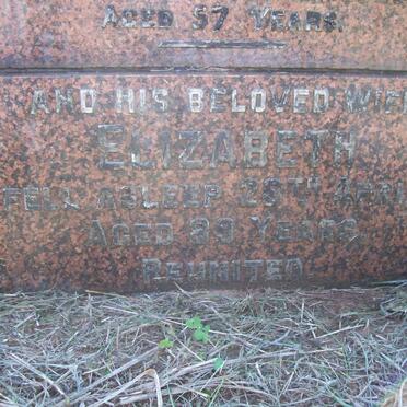 FORSYTH ? -1930 &amp; Elizabeth -1963