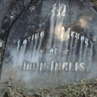 INGLIS John -1905 &amp; Martha Ellen -1913