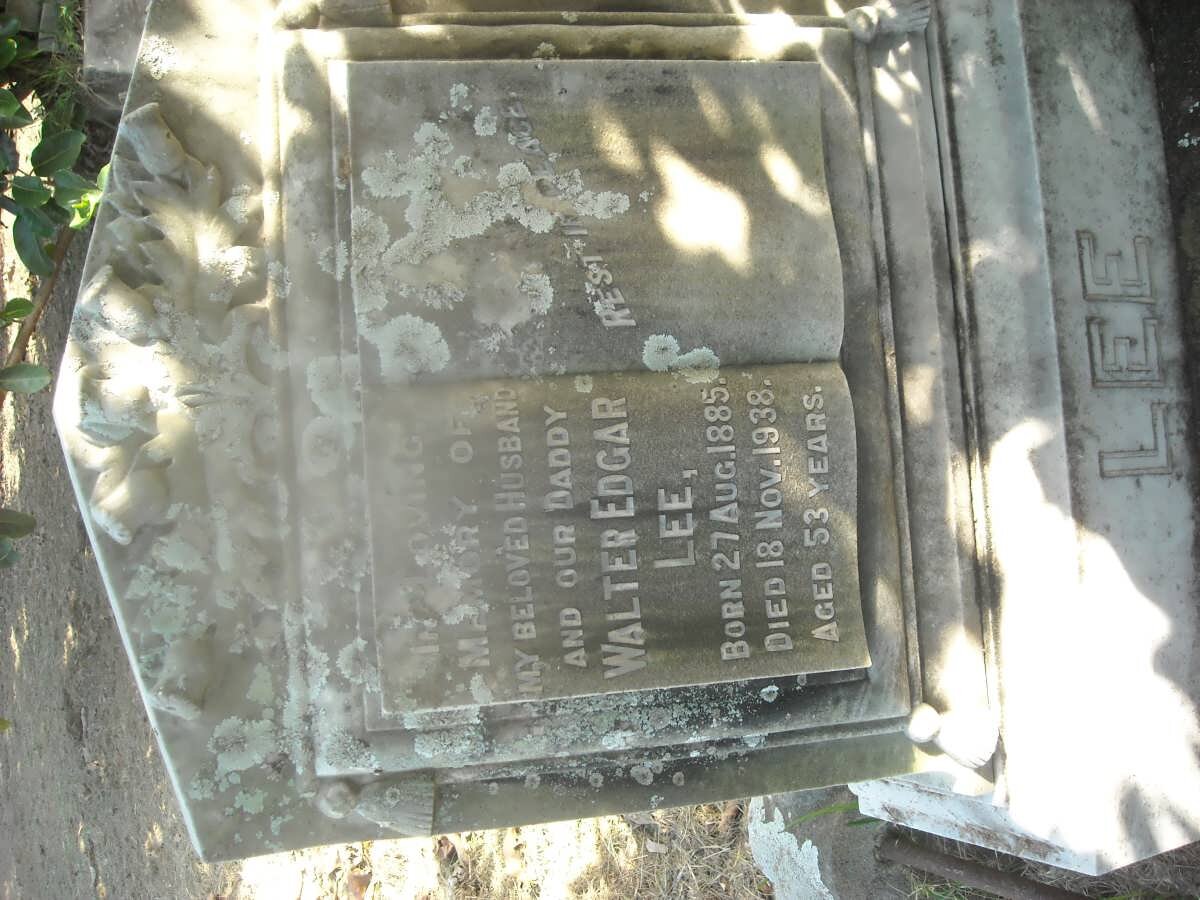 LEE Walter Edgar 1885-1938