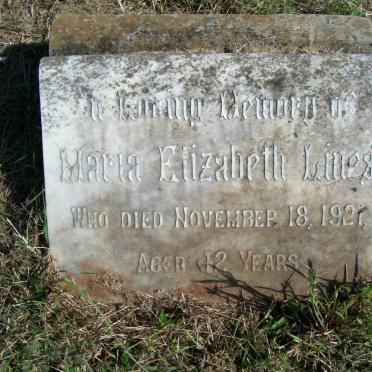 LINES Maria Elizabeth -1921