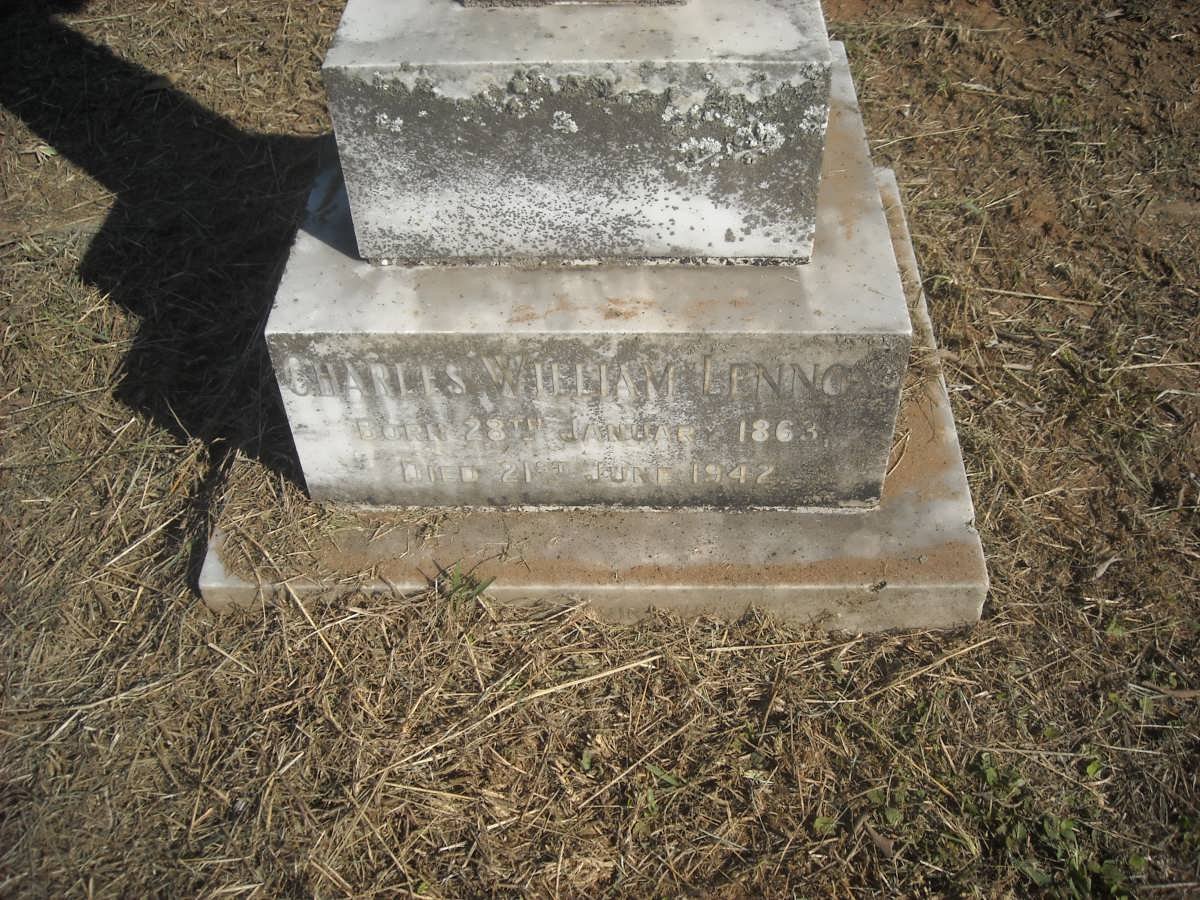 LENNOX Charles William 1863-1947