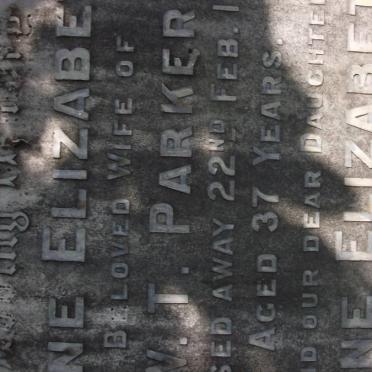 PARKER Jane Elizabeth -1915 :: PARKER Jane Elizabeth -1930 