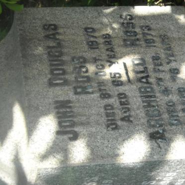 ROSS Alexander Cherrie -1974 :: ROSS Annie -1938 :: ROSS Helena Sarah nee LEE -1918 :: ROSS Archibald -1973