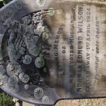WILSON Norman Edmund -1924