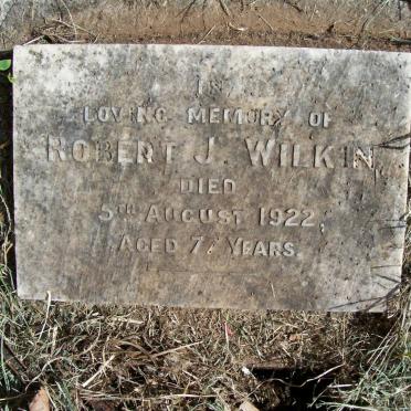 WILKIN Robert J. -1922