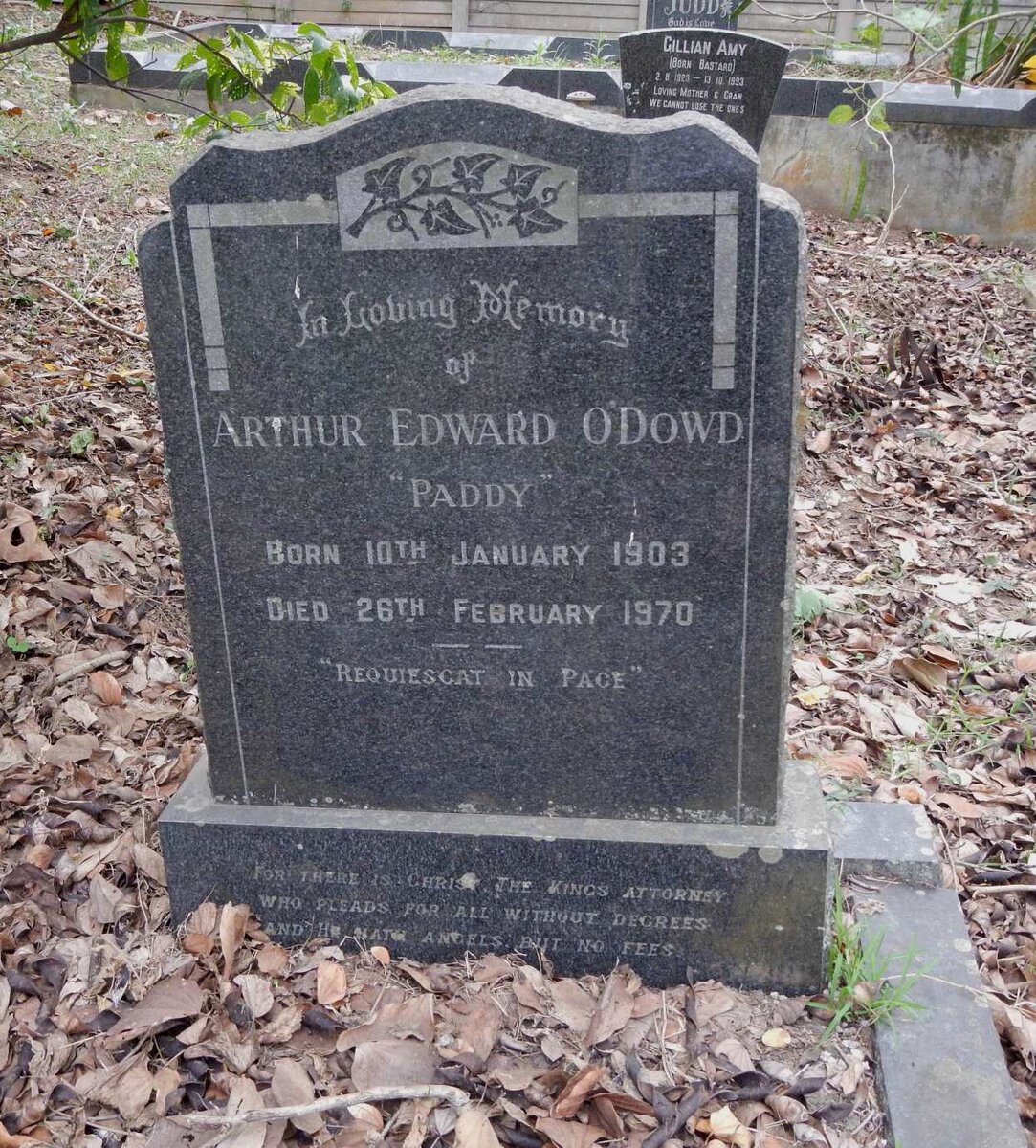 O'DOWD Arthur Edward 1903-1970