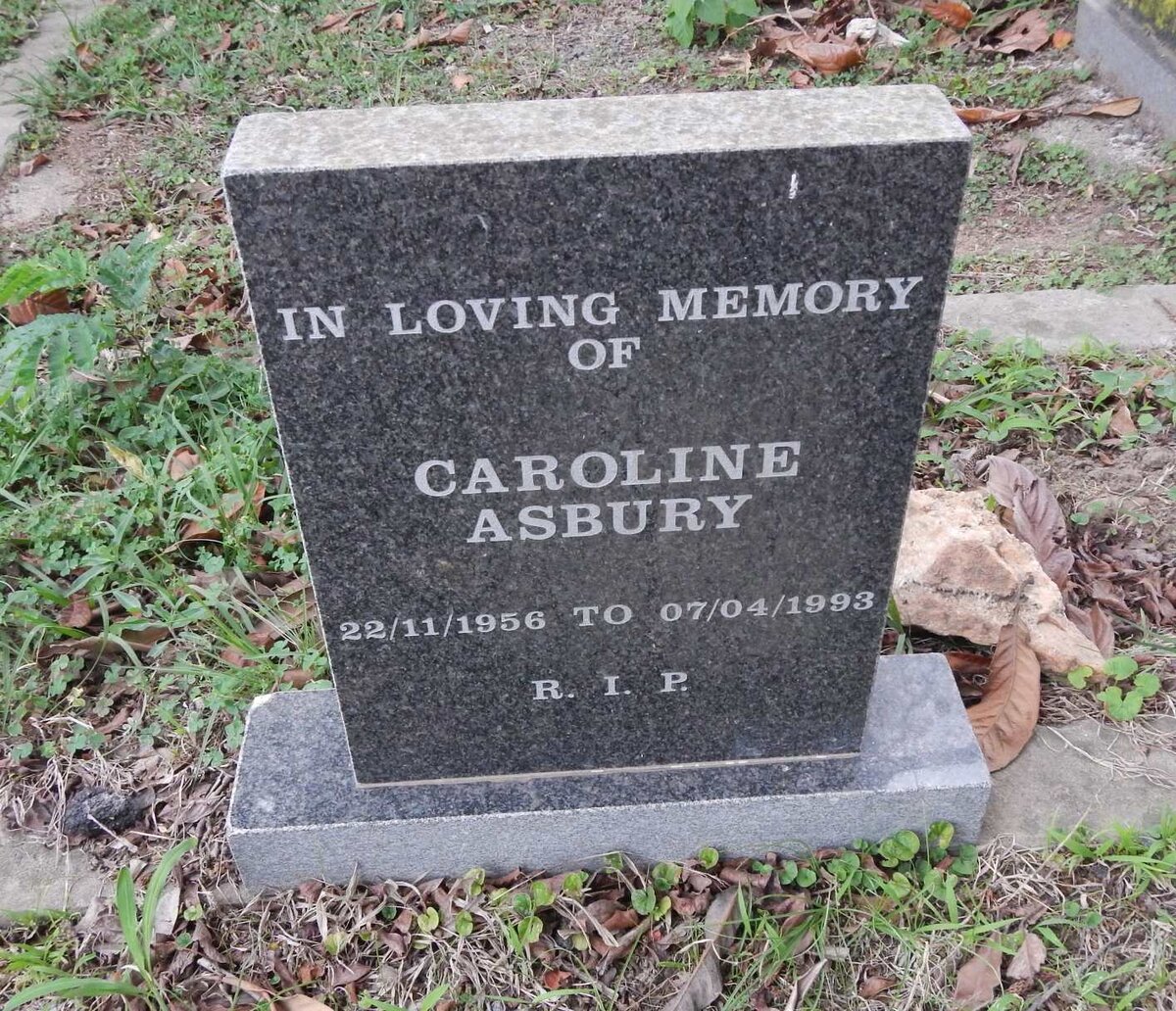 ASBURY Caroline 1956-1993