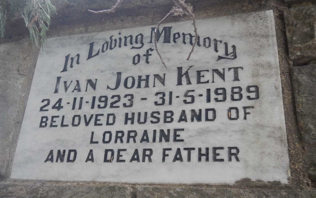 KENT Ivan John 1923-1989