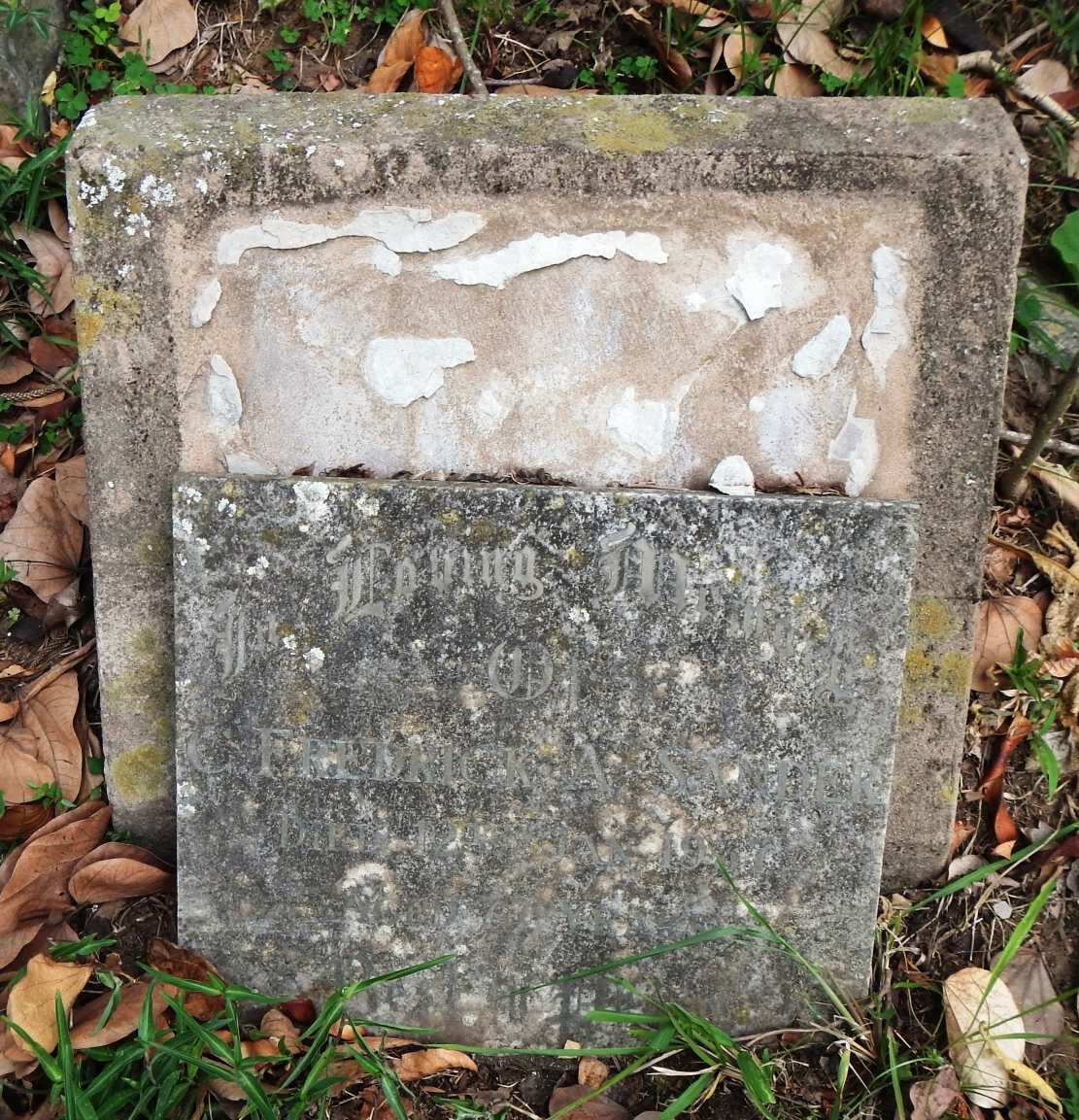 SANDER C. Fredrick  A. -1957