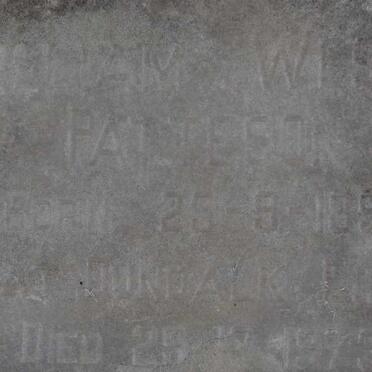 PATTESON William Weston 1896-1973