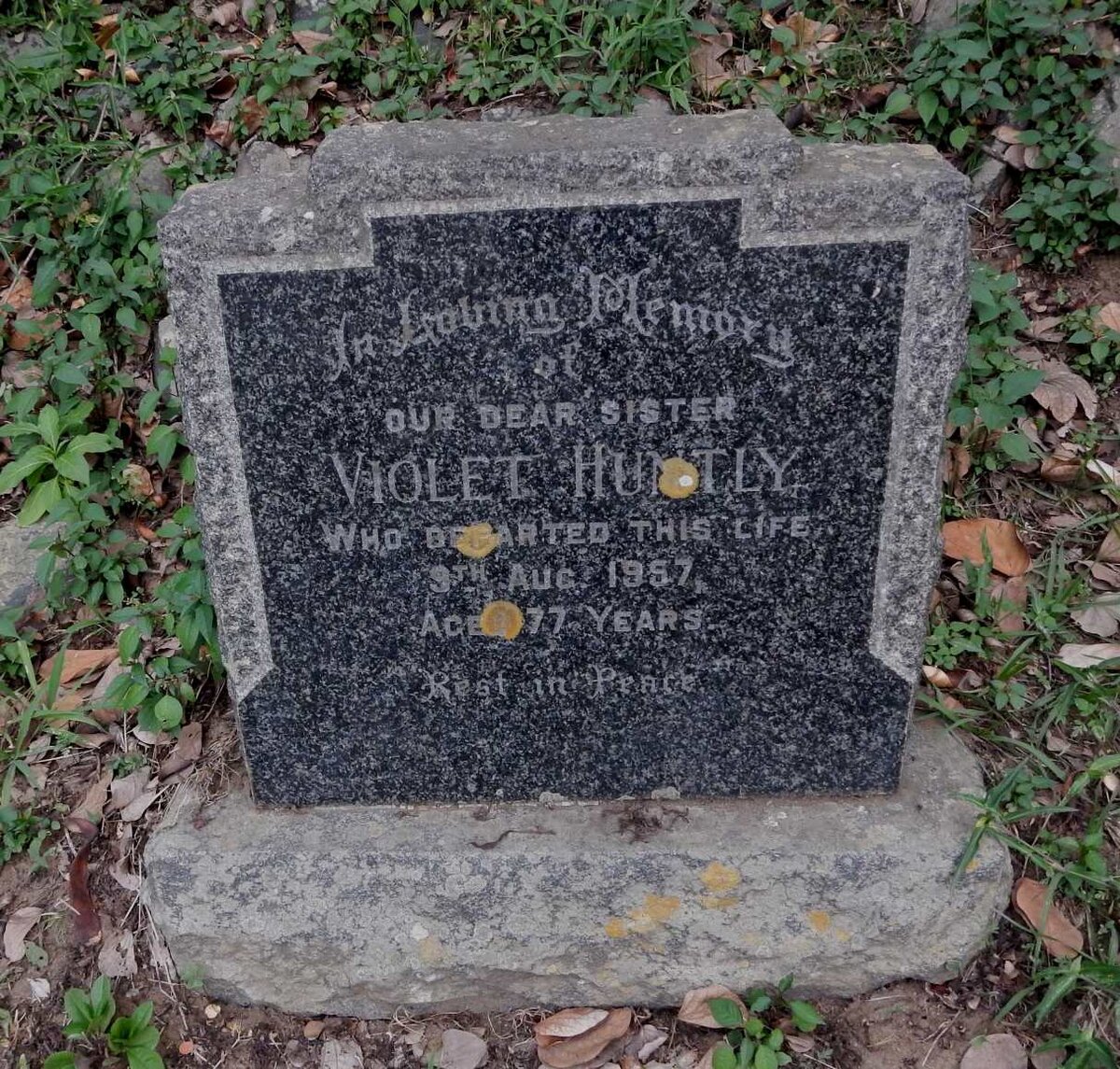 HUNTLEY Violet -1957