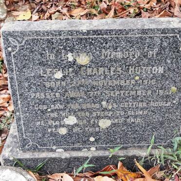 HUTTON Leslie Charles 1916-196?