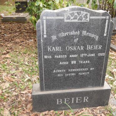 BEIER Karl Oskar -1969