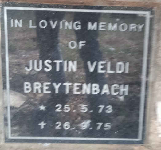 BREYTENBACH Justin Veldi 1973-1975