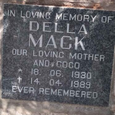 MACK Della 1930-1989