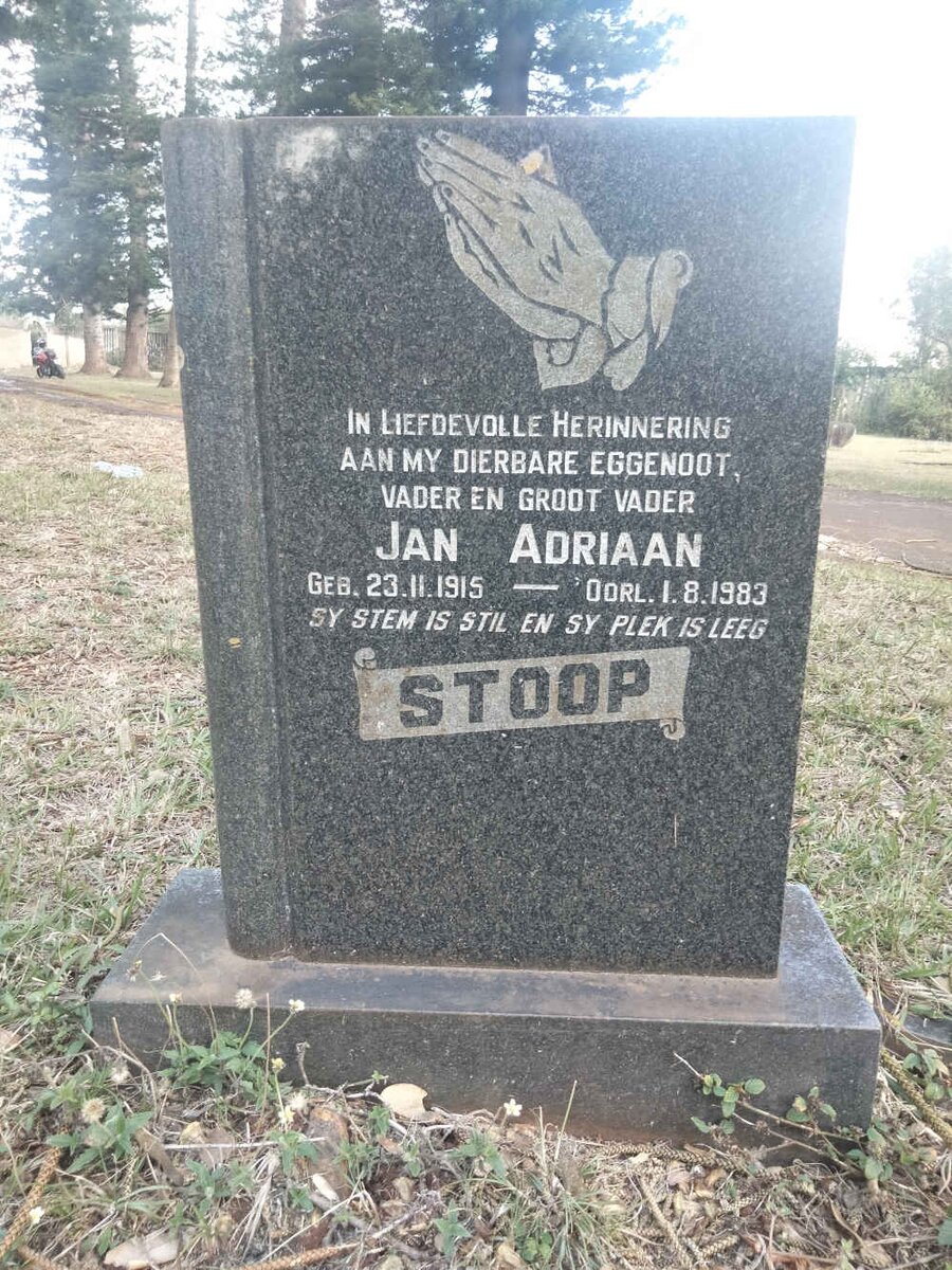 STOOP Jan Adriaan 1915-1983