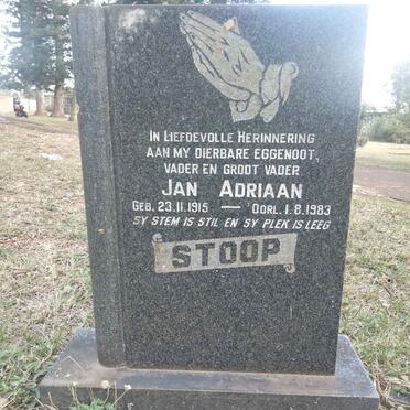 STOOP Jan Adriaan 1915-1983