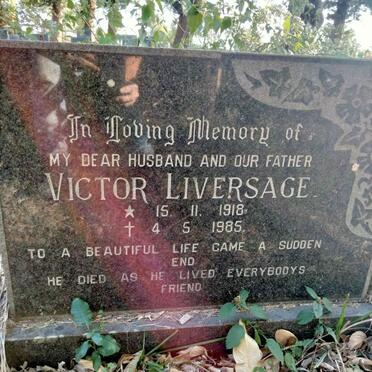LIVERSAGE Victor 1918-1985