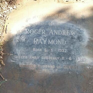RAYMOND Roger Andrew 1937-1986