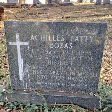 BOZAS Achilles 1925-1993