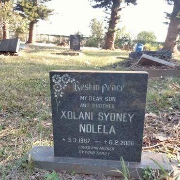 NDLELA Xolani Sydney 1967-2000