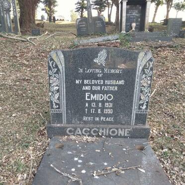 CACCHIONE Emidio 1931-1990