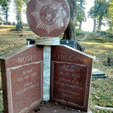 MTHEMBU Moses Thulani1955-1995