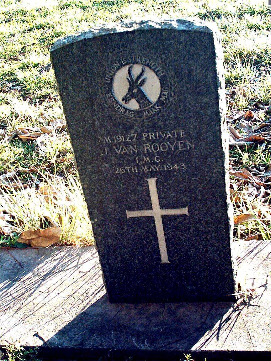ROOYEN J., van  -1943