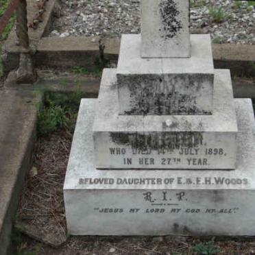 FERGUSSON Emily Francis nee WOODS 1871-1898