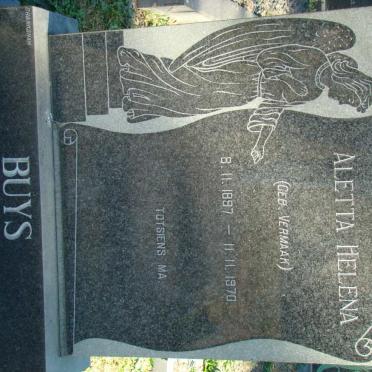 BUYS Aletta Helena nee VERMAAK 1897-1970